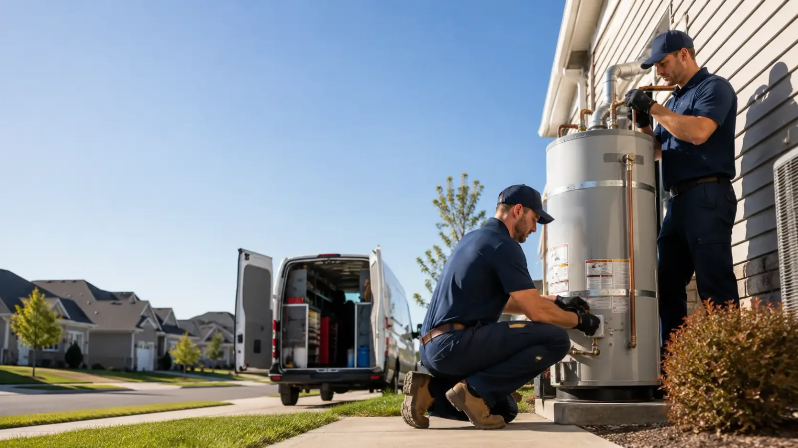 Water Heater Installation in Driftwood, TX